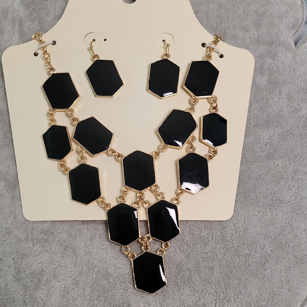 Sale Bundle 3 For $20 Black and Gold Jewelry Set